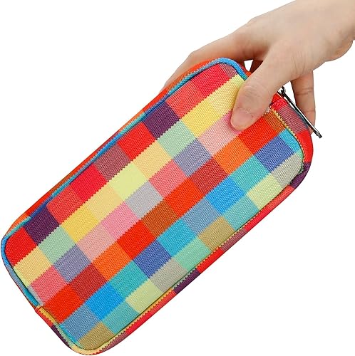 Miniatura 9 de E-Tree Bonita bolsa pequeña, bolsa de cosméticos de maquillaje, bolsa de maquillaje para bolso, bolsa de aseo con cremallera, organizador