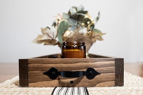 Miniatura 7 de Rustic long table tray-farmhouse table trough-farmhouse table decor-tray for decor-farmhouse table tray centerpiece-dining room centerpiece-long