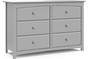Graco Kenton 6-Drawer Universal Dresser: A Classy and Roomy Oasis for Your Little One's Room