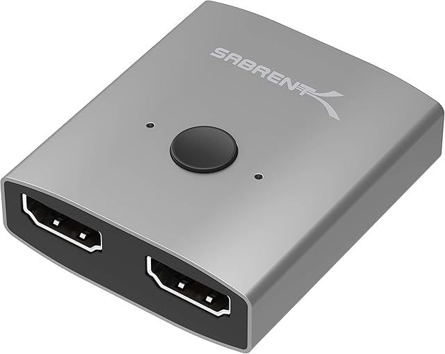 Sabrent 2-Port 4K HDMI Sharing Switch (DA-HSW2)