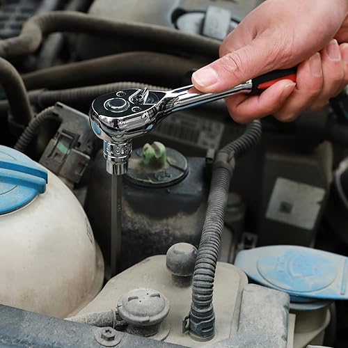 Miniatura 6 de CASOMAN Juego de 10 piezas de dados de broca hexagonal de impulsión de 38 pulgadas largas, 116 pulgadas a 12 pulgadas, SAE, juego de dados de broca