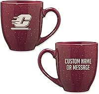 Vista 28 de Rico Industries NCAA UCLA Bruins Royal Blue - Taza de café de cerámica moteada grabada con láser de 16 onzas