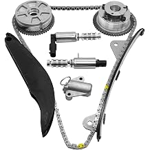 Timing Chain Kit for Hyundai Elantra Kona for Kia Forte 2.0 2017-2022, 243502E700 Timing Kit for Kona 2.0L 2018-2021,Veloster 2019-2021,Forte 5 2.0 L 2017 2018 24350-2E700 243212E010 with Sprockets