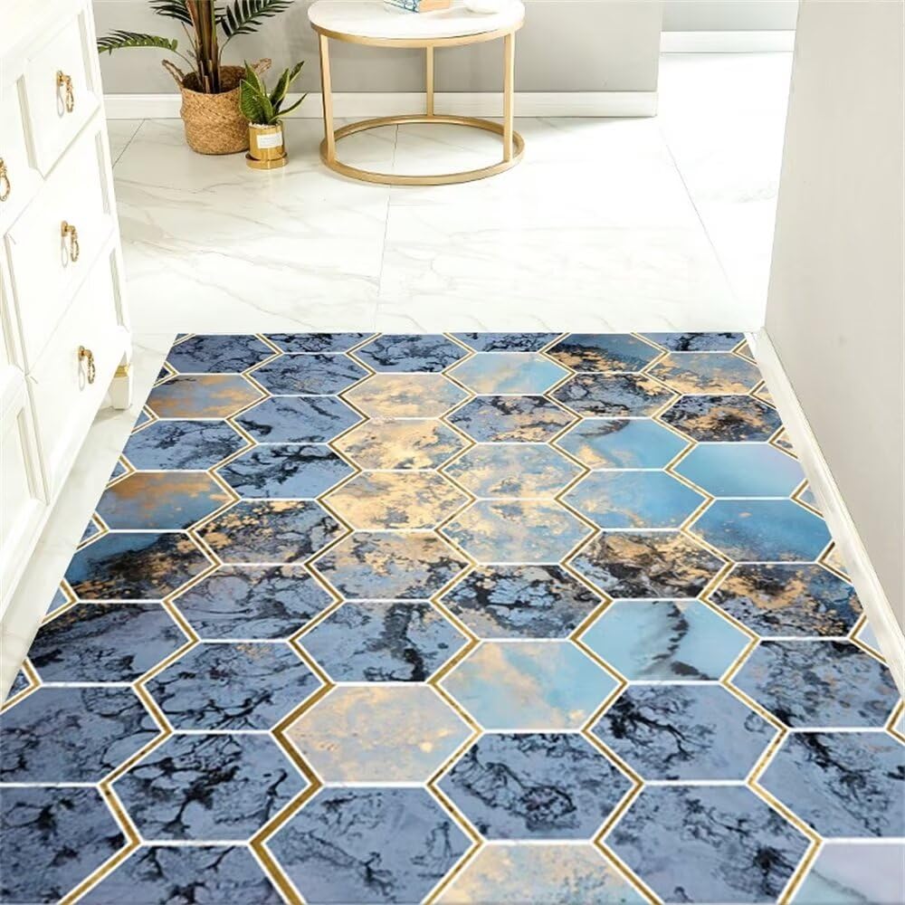 Tapis de cuisine de couloir pour réchauffer une grande cuisine ouverte