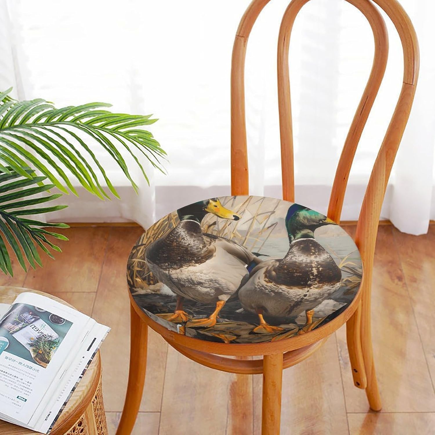 Mallard Ducks Chair Cushions Floor Pillow Chair Pad
