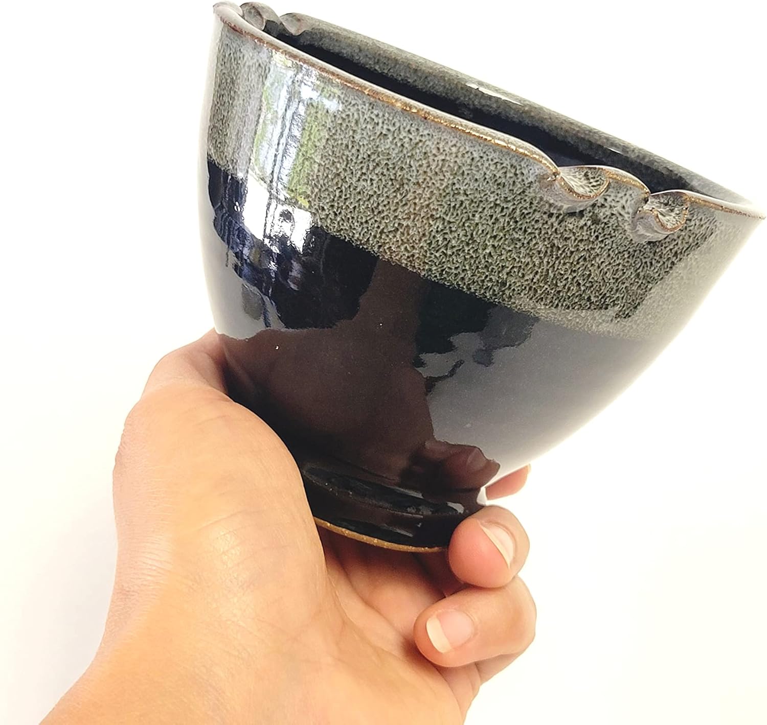 3 Piece Set for Canvas Art Watercolor Painting - Swirl Paint Palette Painters Rinse Cup and Brush Tool Caddy (Black/White)