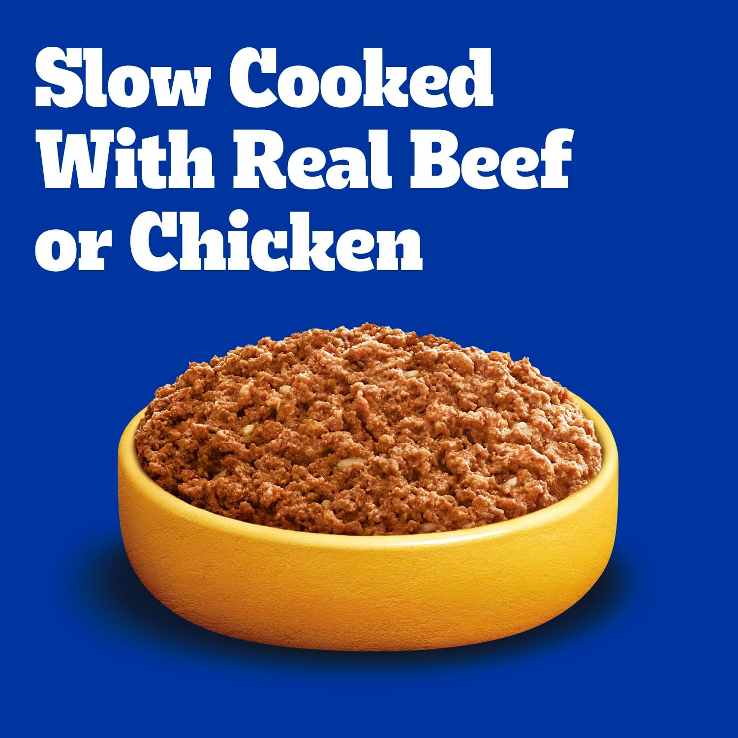 Pedigree High Protein Wet Dog Food,Adult Soft Canned Dog Food Variety Pack,Chicken Duck & Beef Bison Flavor,13.2 oz. Cans,12 Count (Pack of 2)