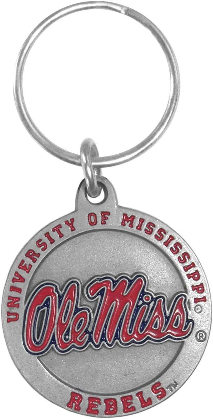 Siskiyou Sports NCAA unisex-adult Carved Metal Key Chain