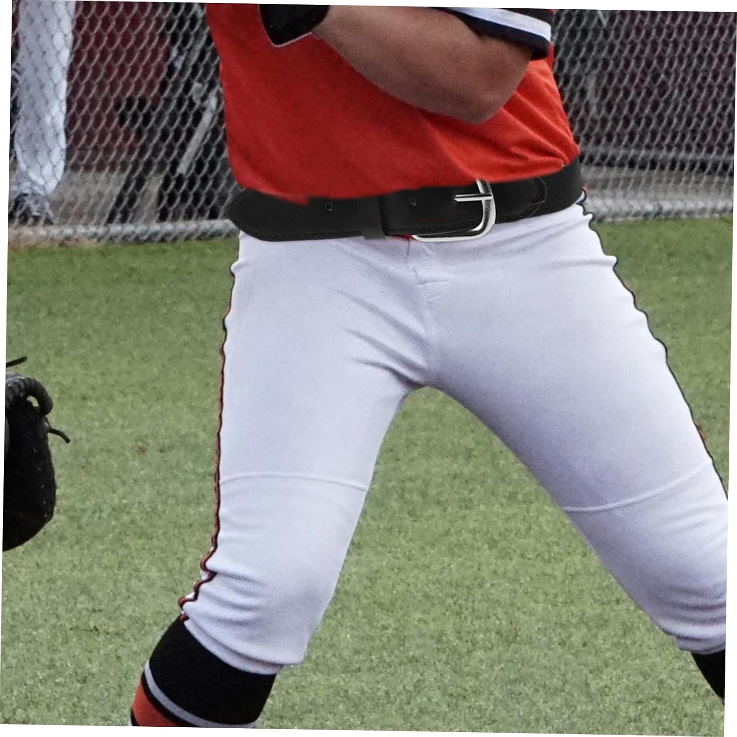 Youth Adjustable Baseball Belt Elastic Belt for Boys Comfortable Durable with Buckle for Baseball Softball Activities