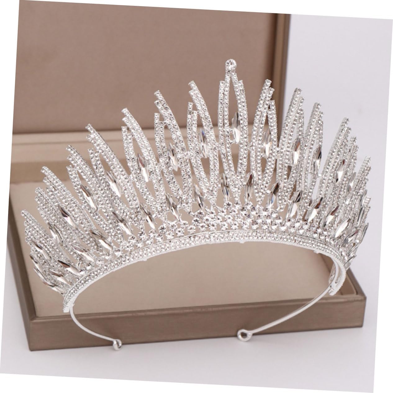 ブライダルヘッドウェア ウェディング ブライダルクラウン 女性用 ファッショナブルなヘアアクセサリー エレガント