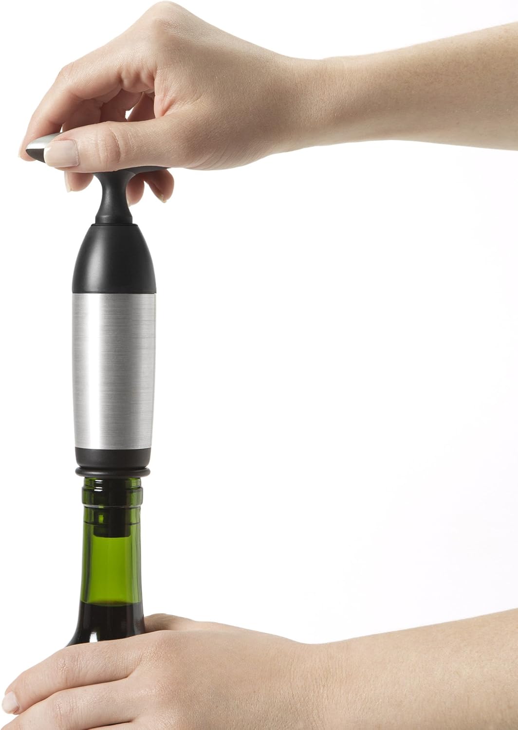 Flаѕh Sаlе Buу 1 gеt 1 OXO SteeL Vacuum Wine Saver and Preserver with Two Stoppers,Silver