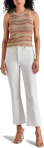 Steve Madden Apparel Hannah Sweater, Misty Rose, X-Large