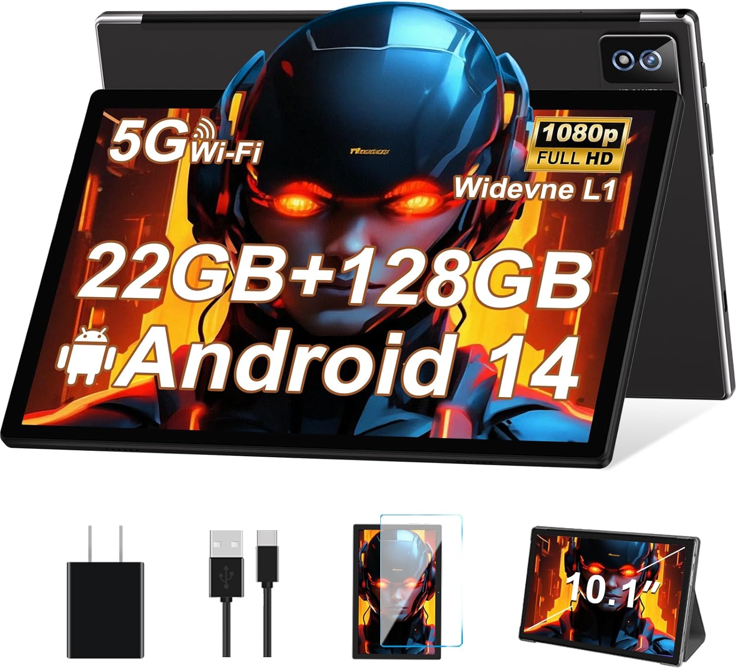 BIEGEDY B29 Tablet and Accessories