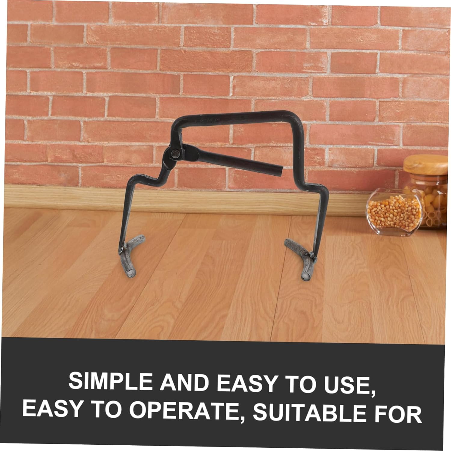 Multi-functional Pot Lifter Tongs Iron Saucepan Gripper Hot Pot Clip for Clay Bowl Clip Jar Lifter Kitchen Tool