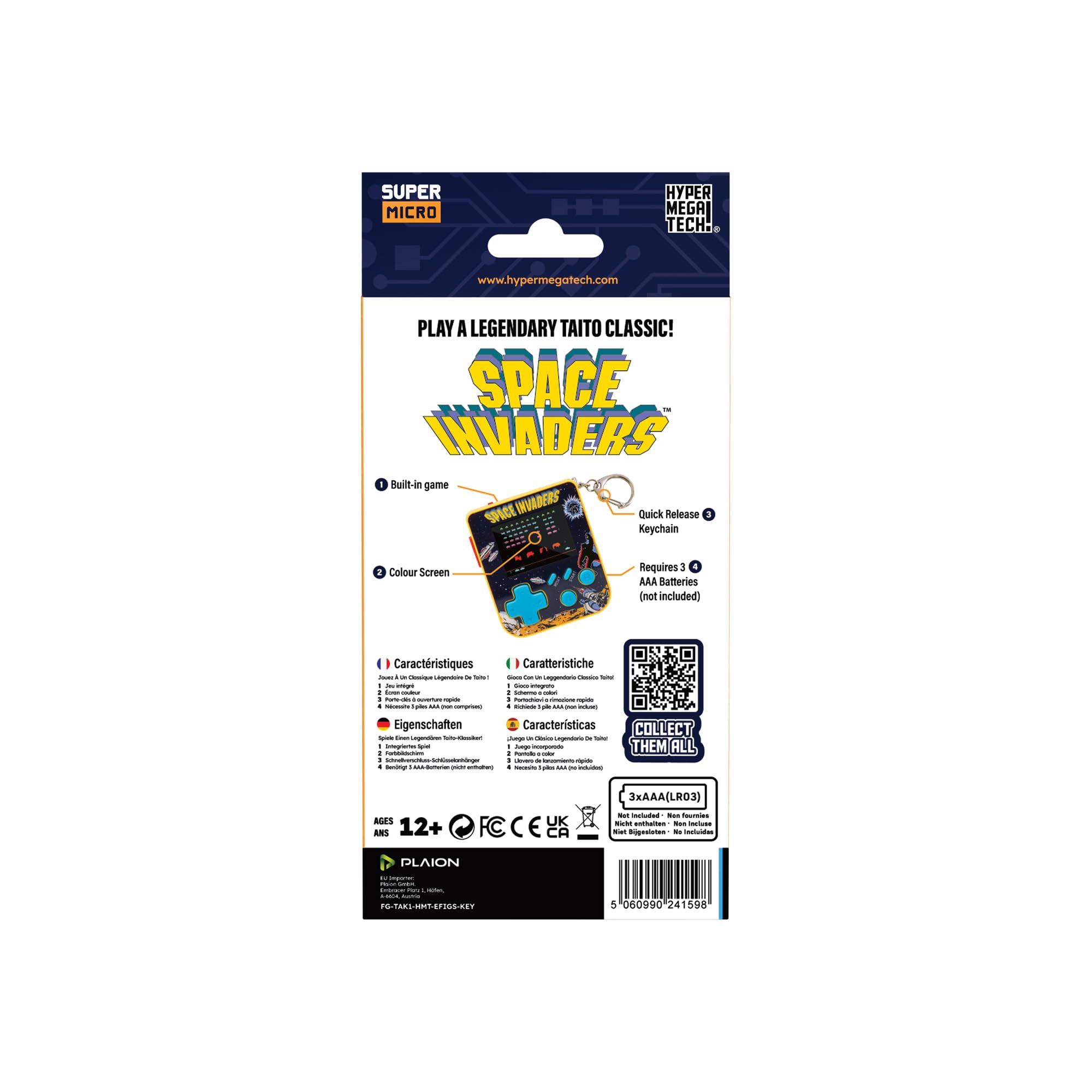 Amazon.co.jp: スーパーマイクロ – スペースインベーダーキーチェーン 
