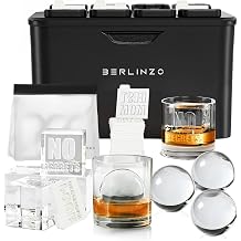 8 Crystal Clear Ice Ball & Cube Maker