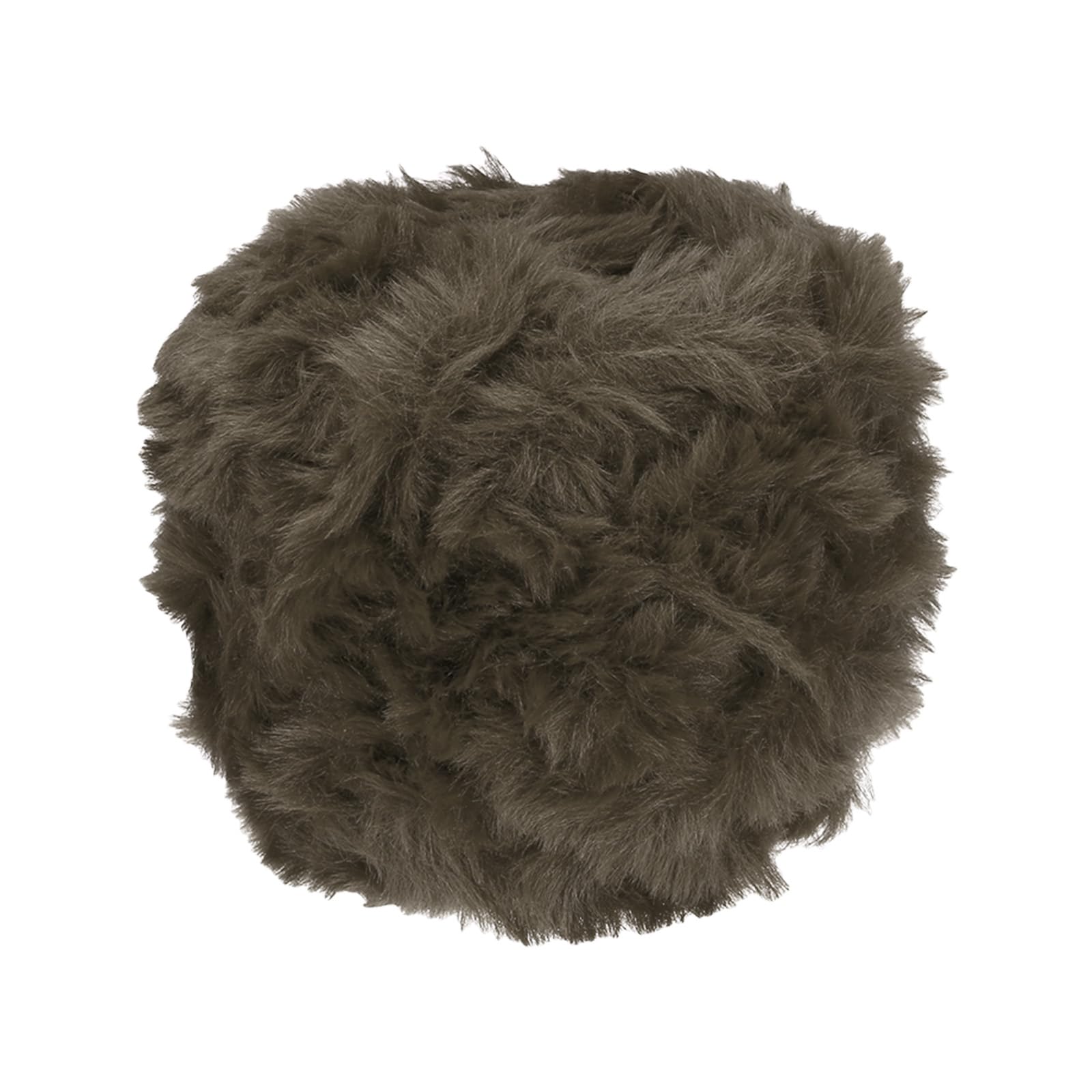 PATIKIL 70yds Faux Fur Yarn, Fuzzy Crochet Fluffy Soft Chunky Polyester Plush Fur Eyelash for Knit Blanket Rug, Sweater