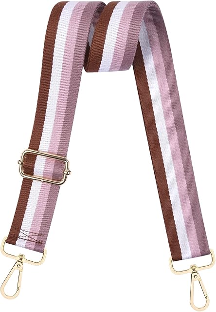 Wisdompro Wide Purse Strap Adjustable Shoulder Strap Replacement Belt Crossbody Handbag Canvas Bag