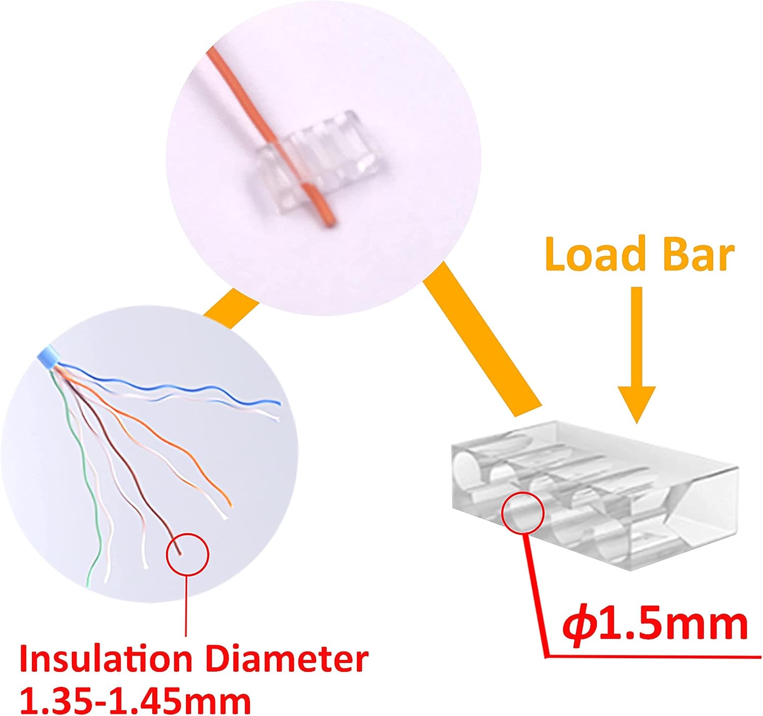 VCE 30-Pack Cat6A/Cat7 RJ45 Shielded Modular Plugs Bundle with 30-Pack Cat6A/Cat7 Ethernet RJ45 Connector Boots Black