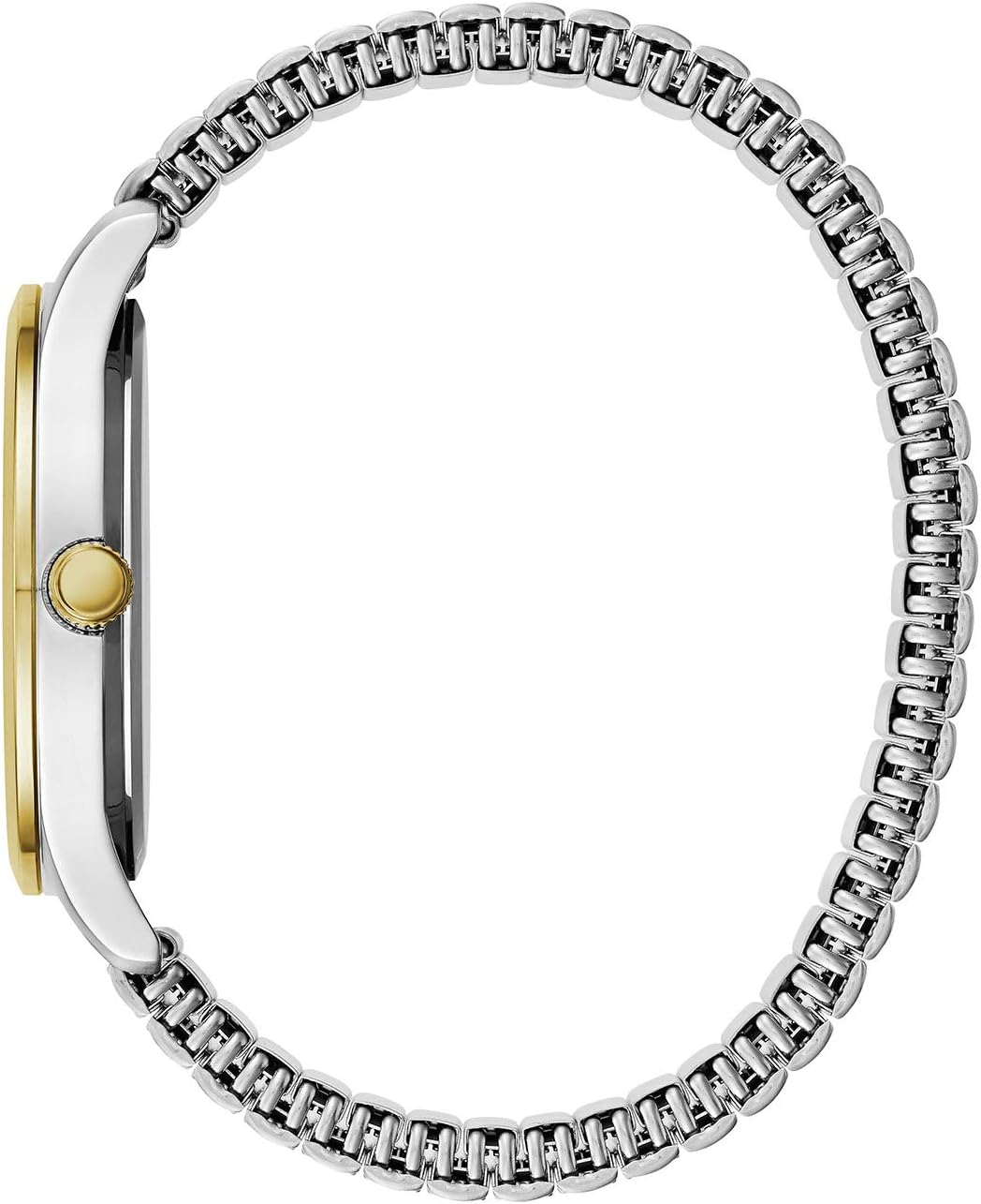 Caravelle by Bulova Men's Traditional Quartz Stainless Steel 3-Hand Date Quartz Watch with Expansion Band, 40mm