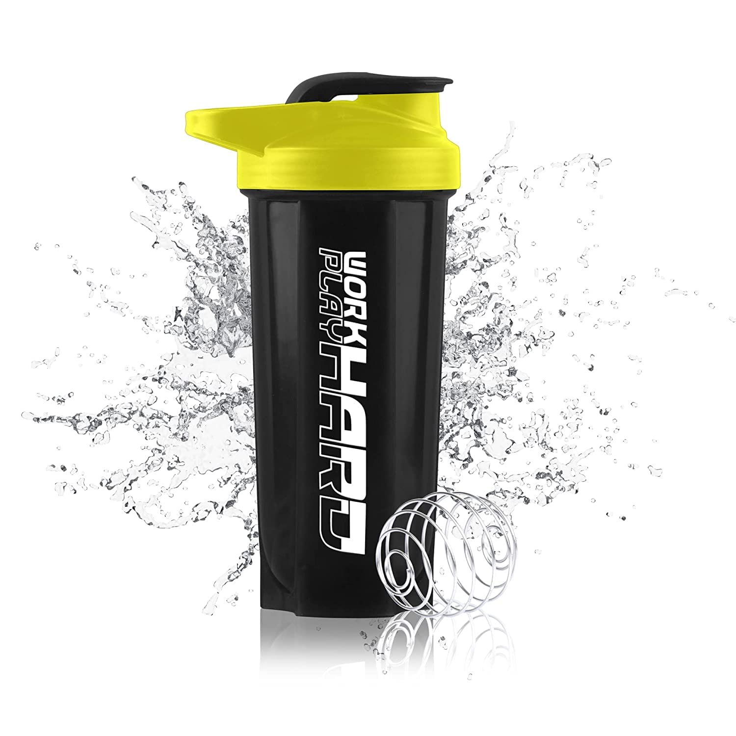 COOL INDIANS Classic Gym Shaker Bottle 700 ML, Shaker Bottle for Protein Shake 100% Leakproof and BPA Free Protein Shaker|Sipper Bottle (Yellow)-image-21