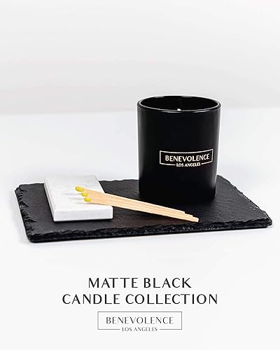 Miniatura 2 de Benevolence LA Vela perfumada de pino Velas de soja para Navidad, vela negra para el hogar Velas de regalo para mujeres y hombres Fragancia para