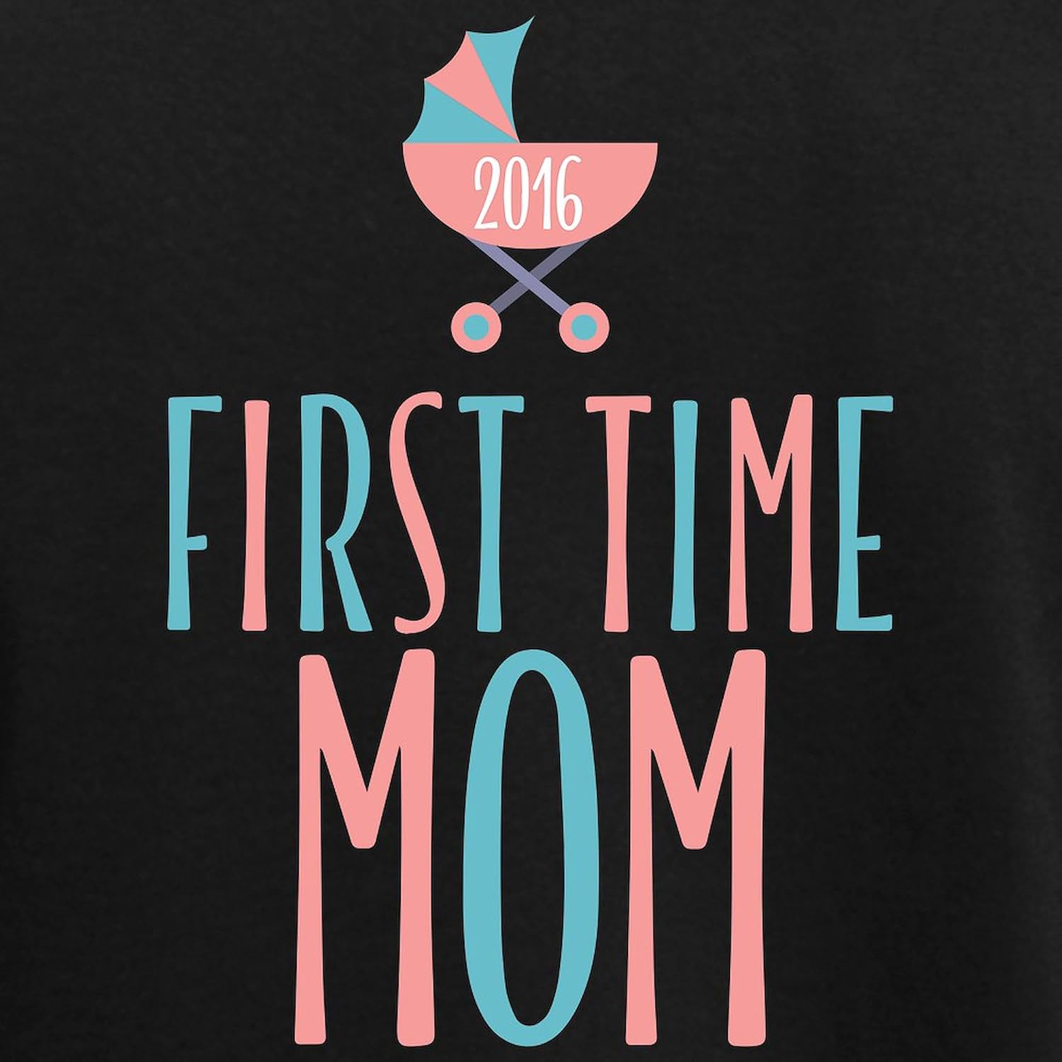 CafePress First Time Mom Neutral Women's Dark Pajamas Womens Novelty PJ Sleepwear