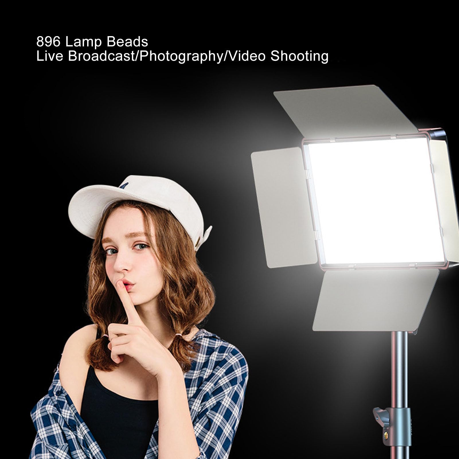 Amazon | LED ビデオライト 40W アルミニウム合金 3200 ～ 6500K 無