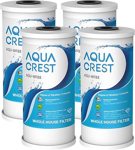 Miniatura 19 de AQUA CREST AP810 - Filtro de agua de repuesto para toda la casa para 3M® Aqua-Pure AP810, AP801, AP811, Whirlpool® WHKF-GD25BB, WHKF-DWHBB, 5