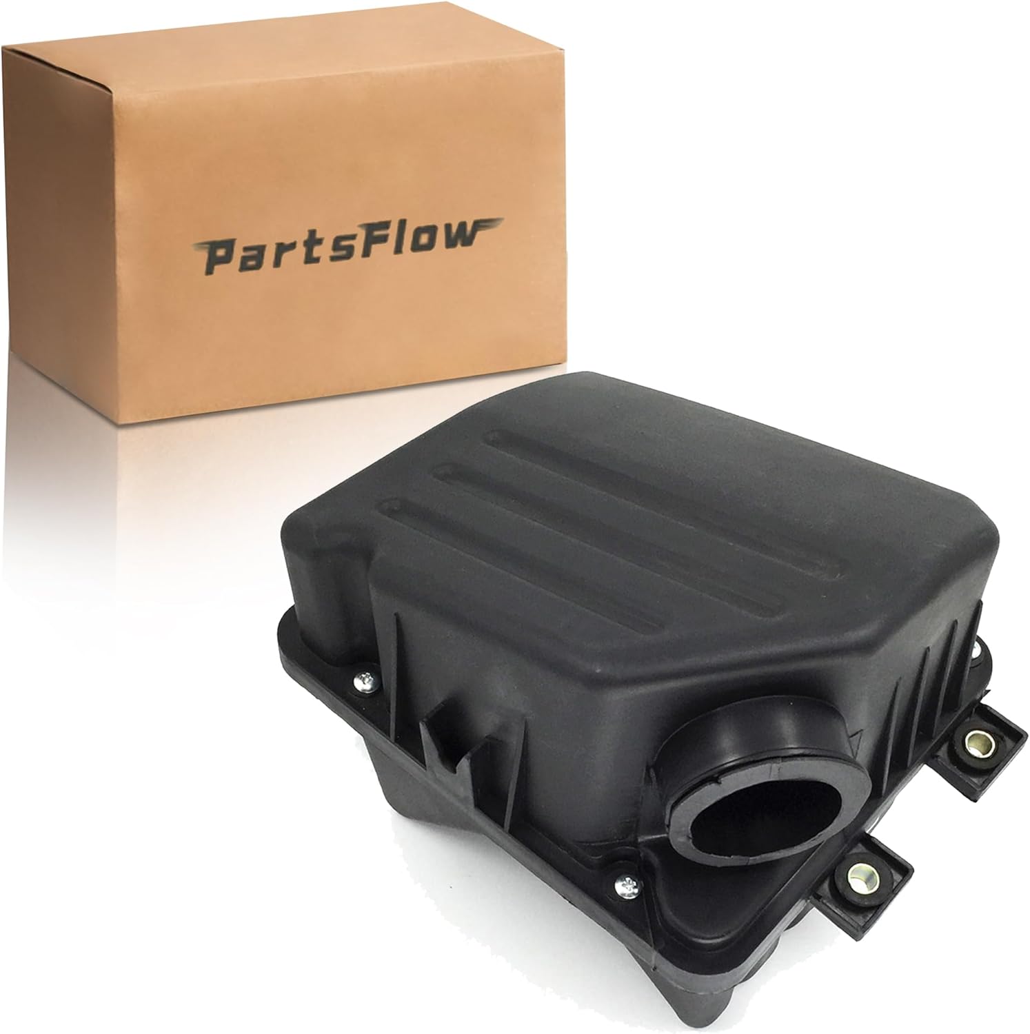 PartsFlow Engine Air Filter Cleaner Box Housing Compatible with Chevrolet Chevy Aveo 2004-2008, Aveo5 2007-2008, L4 1.6L, Replace# 96814238, 96536694