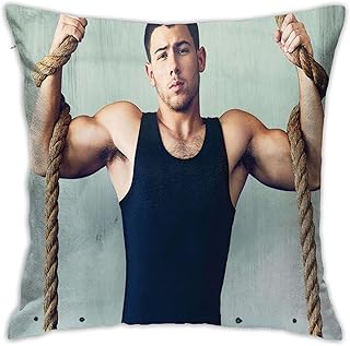 nick jonas sequin pillow