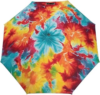 Tie Dye Travel Umbrella