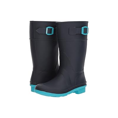 Kamik Kids Raindrops (Little Kid/Big Kid) Girls Shoes Navy/Teal