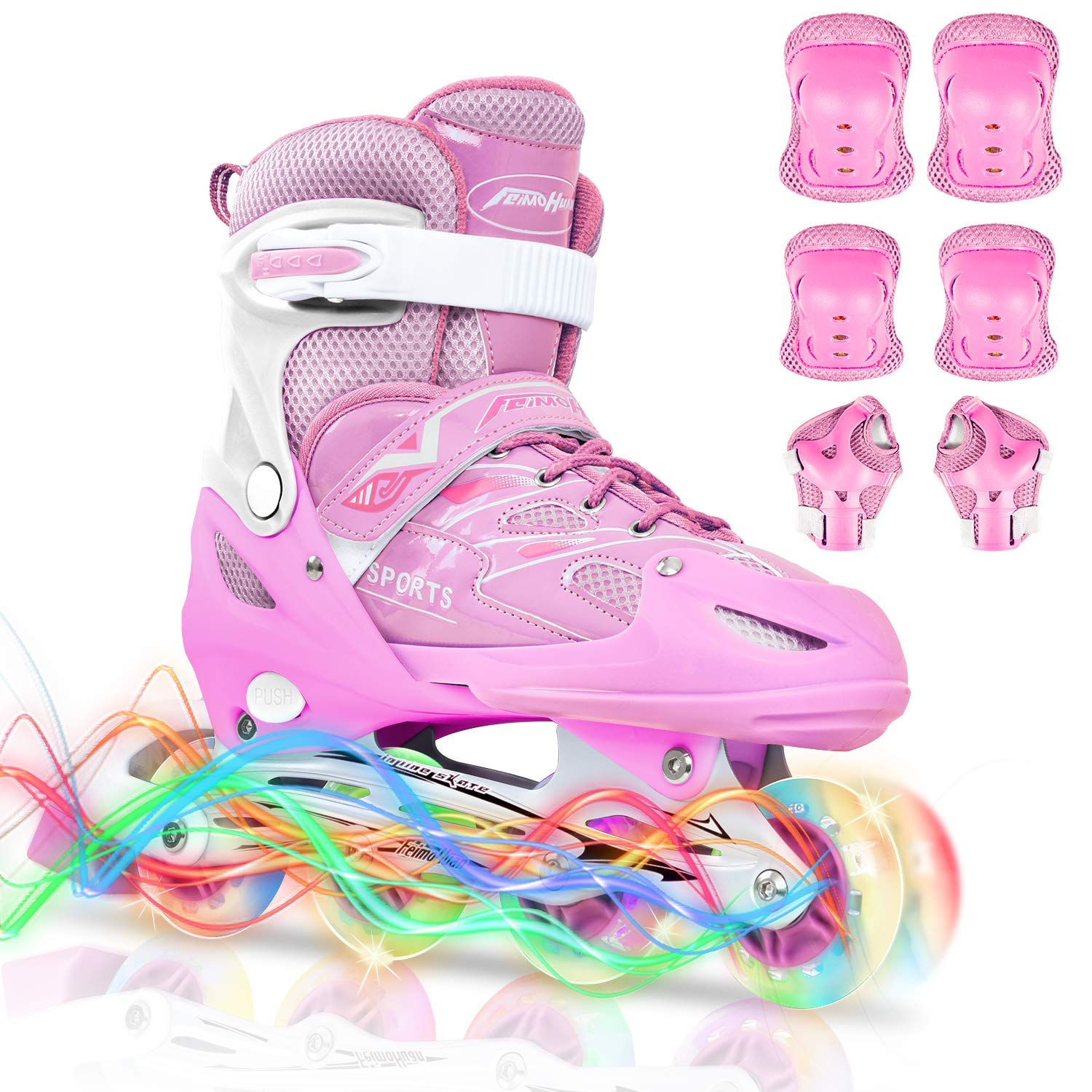 Buy Adjustable Inline Skate for Kids Inline Quad Combo Roller Skates