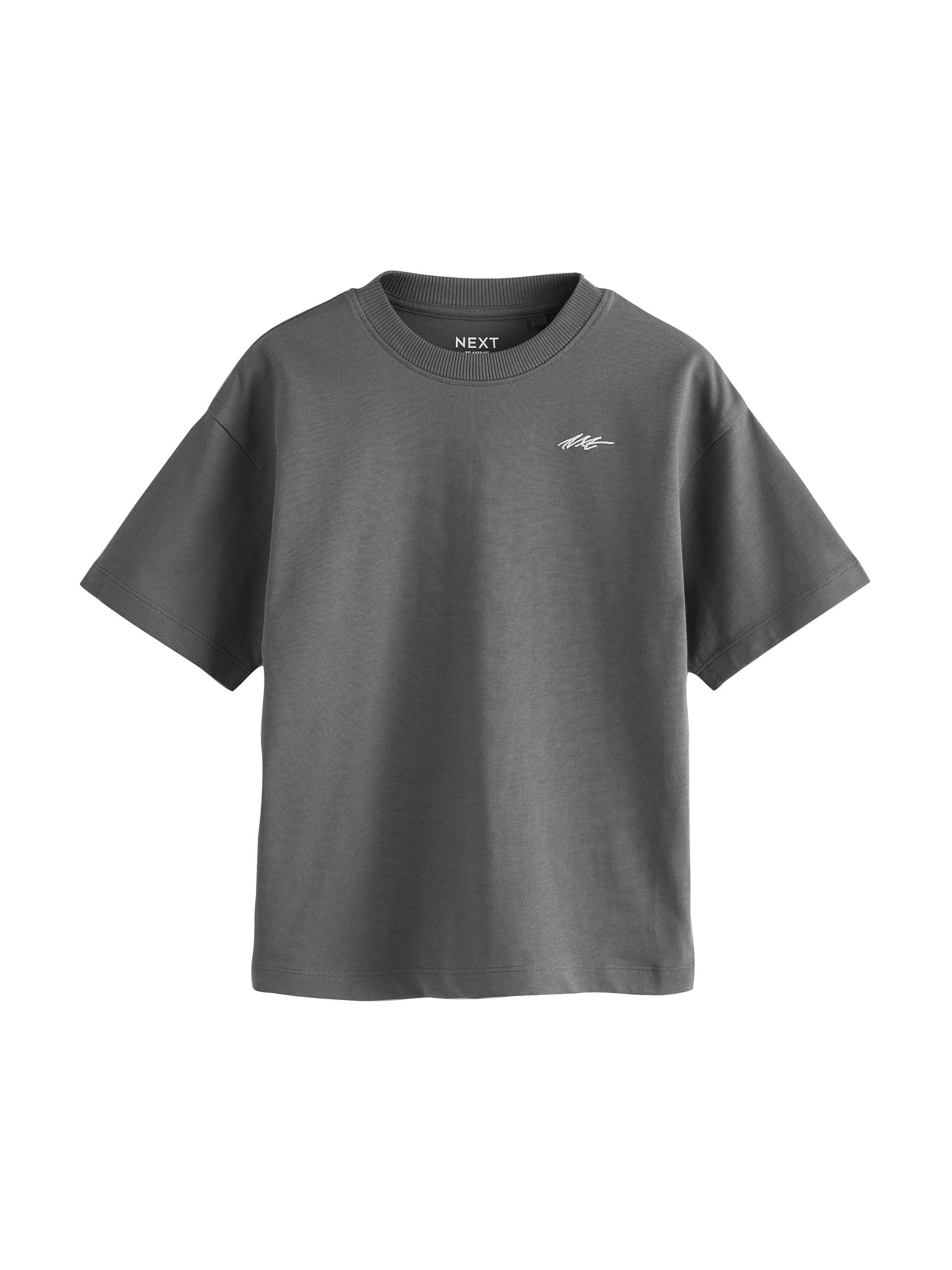 NEXT Garçon T-Shirt imprimé à Manches Courtes et Logo, Lot de 4