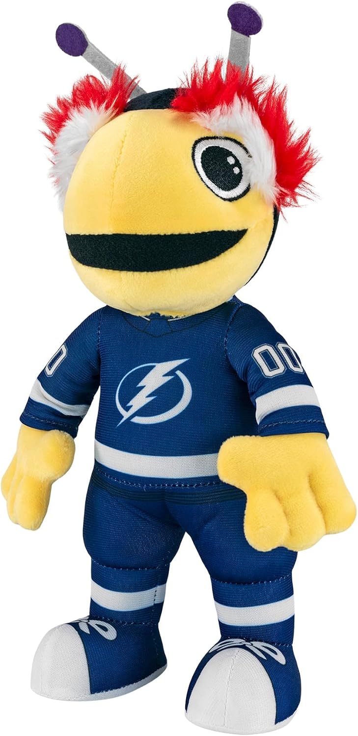 Bleacher Creatures Tampa Bay Lightning Thunderbug 10" Plush Figure- A Mascot for Play or Display