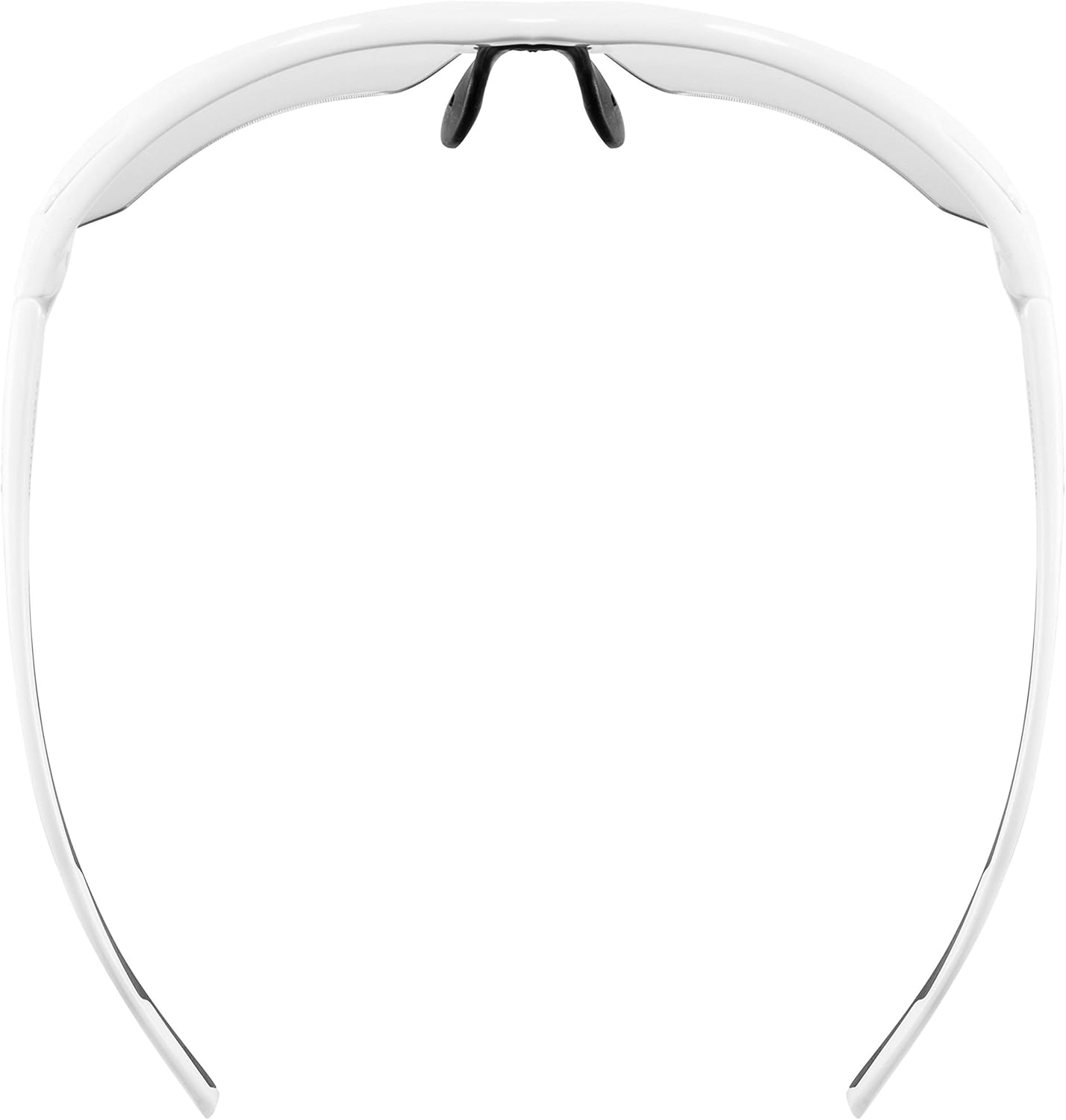 uvex sports Sportstyle 802 V Small Photochromic Sunglasses, White, Adjustable Fit with UV Protection for Cycling & Running