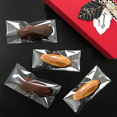 Miniatura 3 de Bolsas de plástico de celofán autosellantes para embalaje, bolsa de polietileno OPP transparente resellable para embalaje de galletas, regalos,