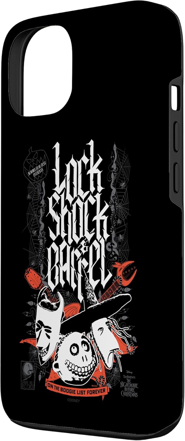 Tim Burton’s Nightmare Before Christmas Lock Shock Barrel Case for iPhone 13