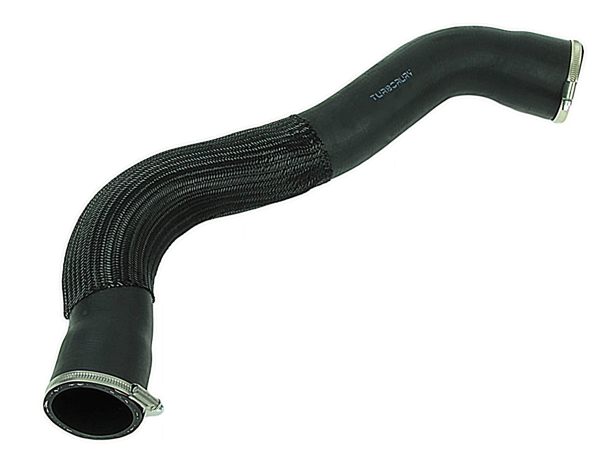 Turbo Intercooler Tubo Flessibile Compatibile con FIAT DUCATO 2.3 D 1366817080 Realizzato in Gomma NBR-CR Kevlar Rinforzato Ricambio Auto