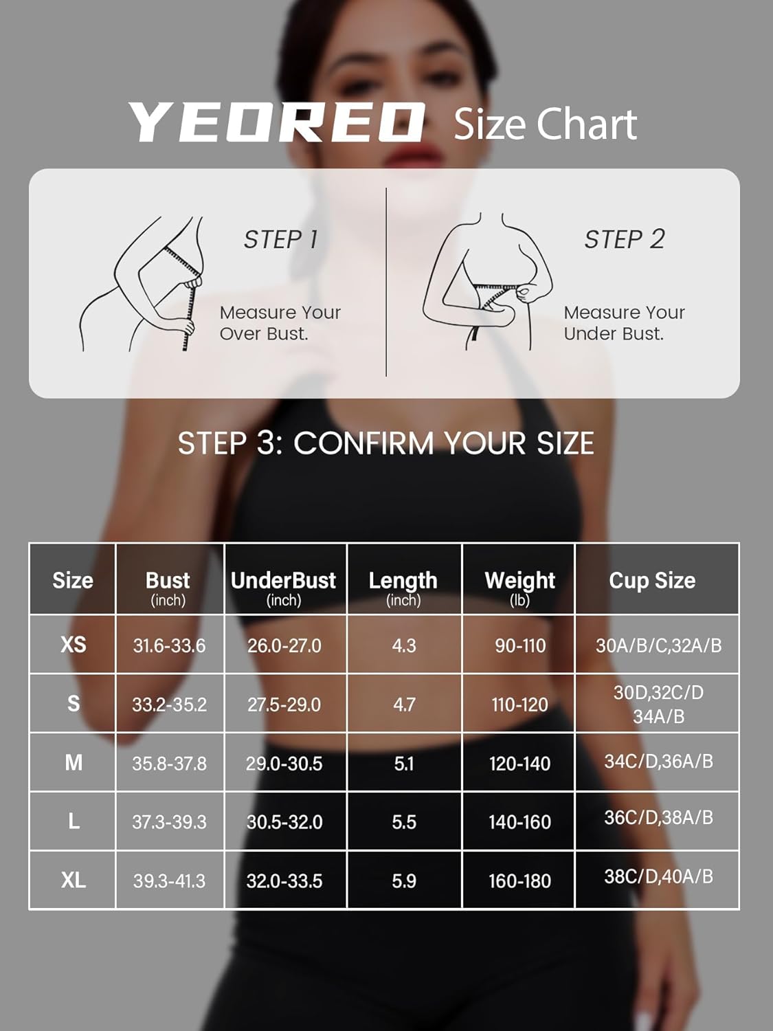 YEOREO T-Back Strappy Workout Sports Bra Adjustable Gym Spaghetti Backless Yoga Bra for Women - Image 6