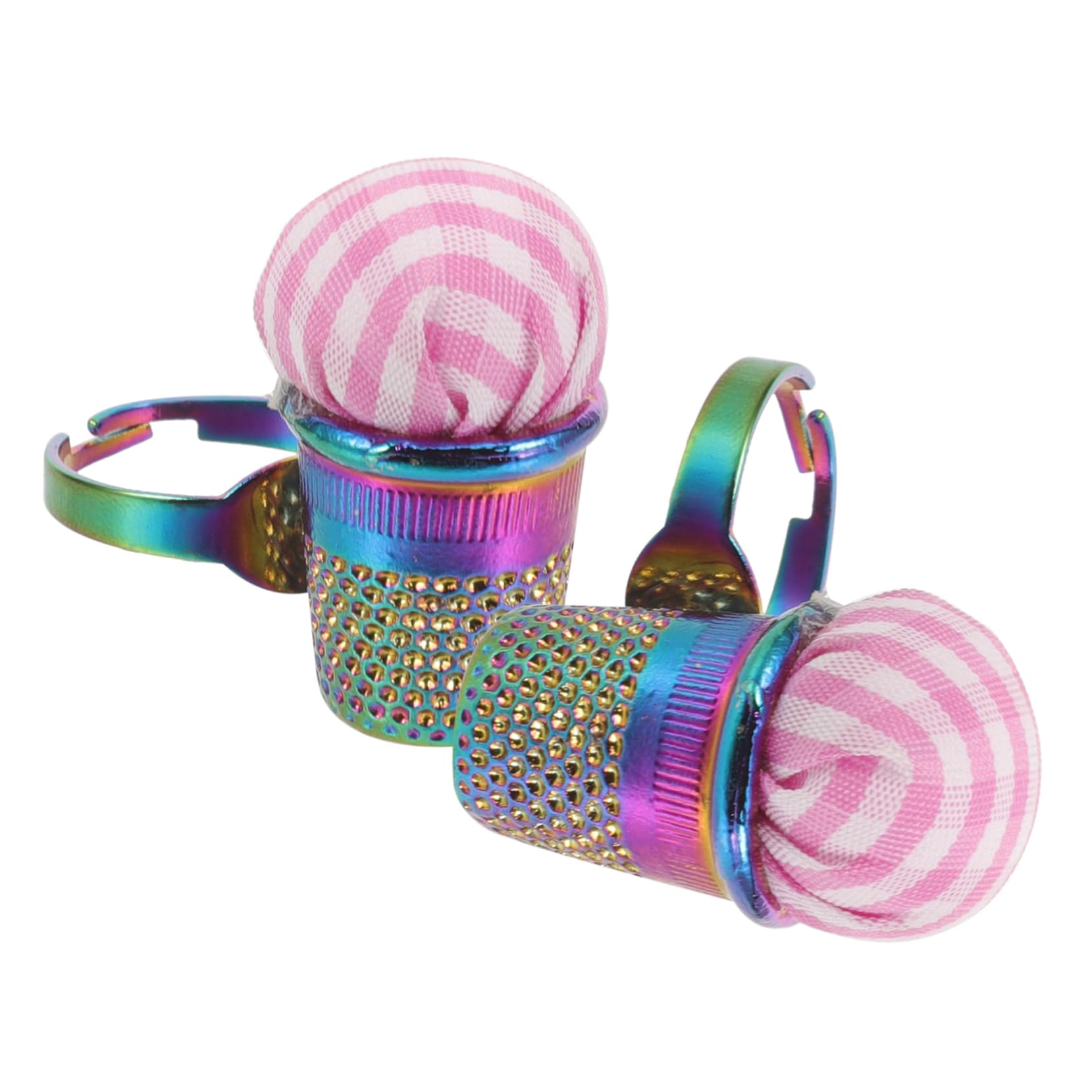 DOITOOL Embroidery Supply 2pcs Reusable Needle Cushions Lovely Pin Cushions Compact Sewing Tool Convenient Storage