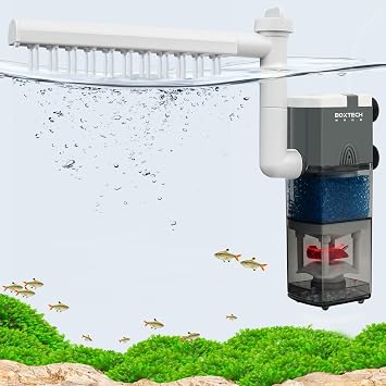 boxtech Aquarium Filter Internal 3 W, 4 in 1 Fish Tank Filter