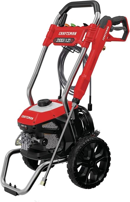 CRAFTSMAN Electric Pressure Washer, Cold Water, 2100-PSI, 1.2 GPM ...