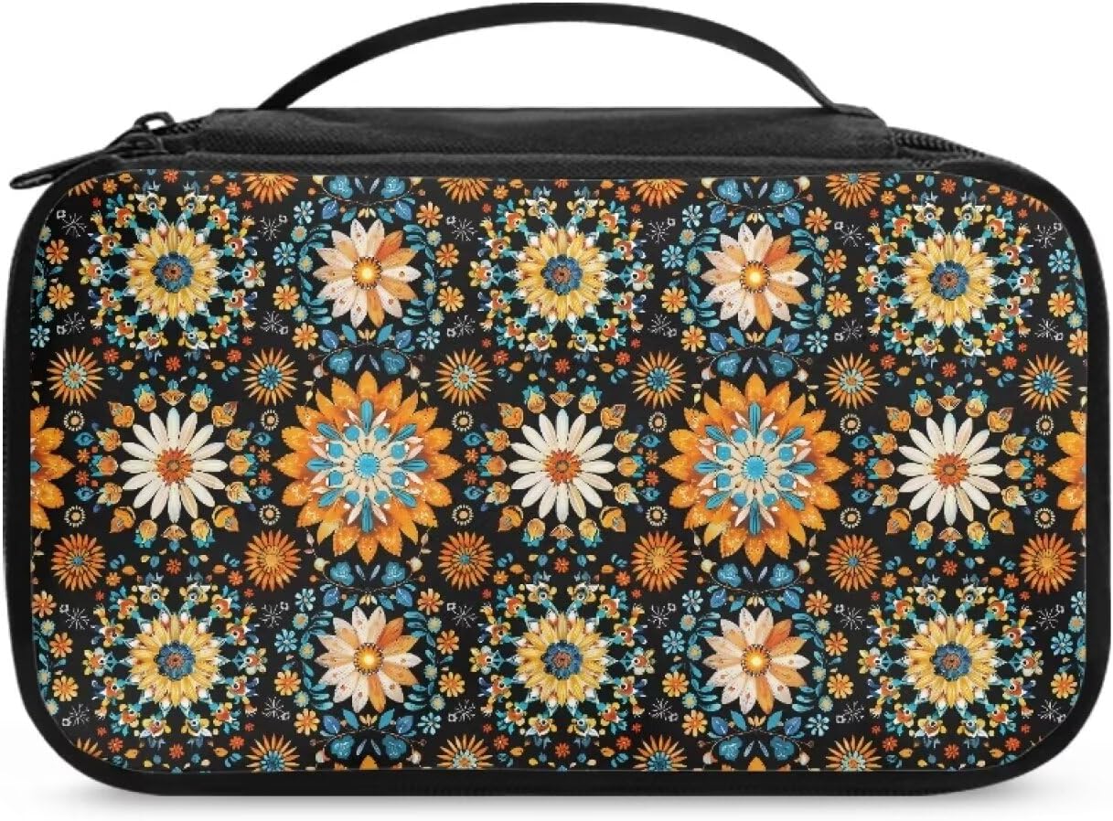 Amazon.com: Pzuqiu Leopard Print Cosmetic Bag for Women