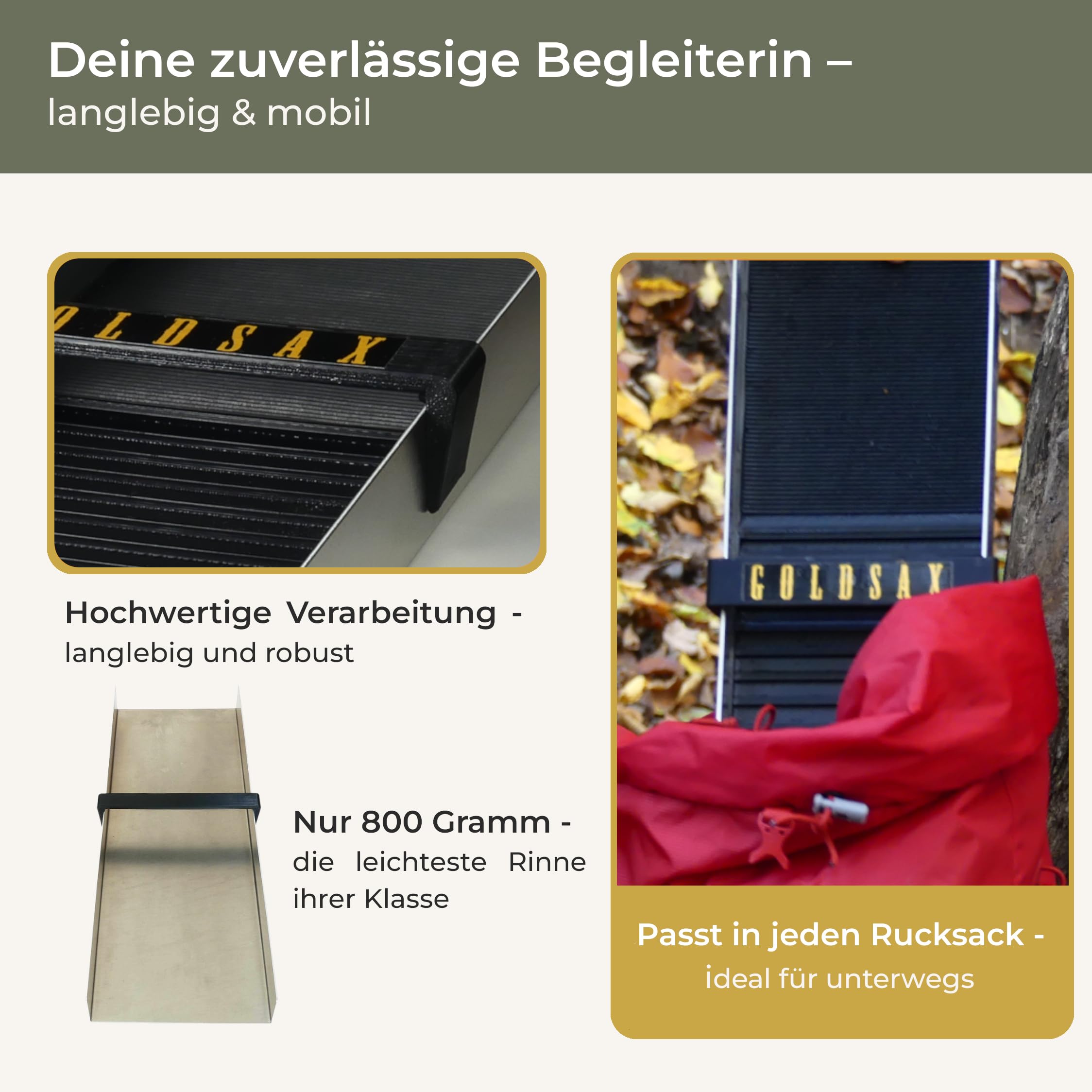 Scout Goldwaschrinne, Gold Sluice Box für Prospektion