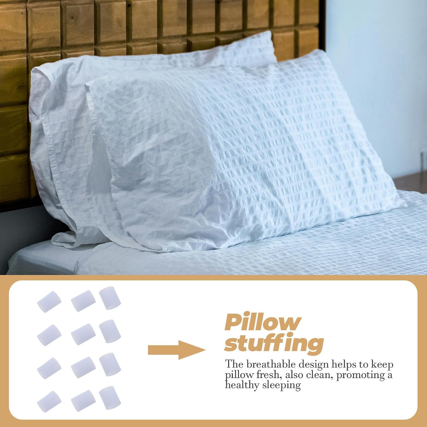 Flexible Pillow Stuffing Insert Pipe Refill 1 Bag TPE