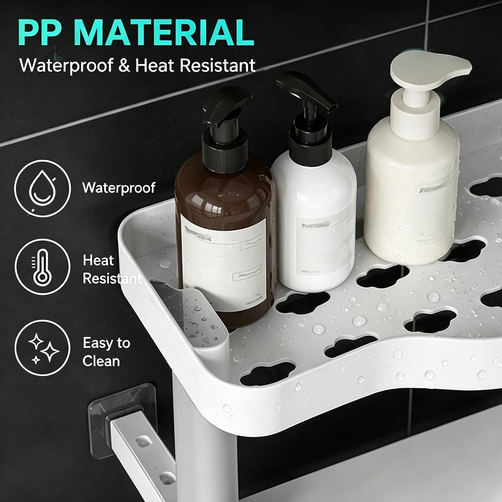 Generico Mensola WC, Scaffale Bagno Sopra Toilette, Salvaspazio