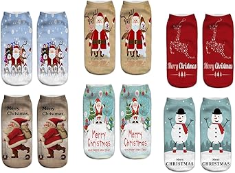 Partidea Thanksgiving Socken 5 Paar - Lustige Kürbis & Eichhörnchen Socken Für Damen - Größe 37-42