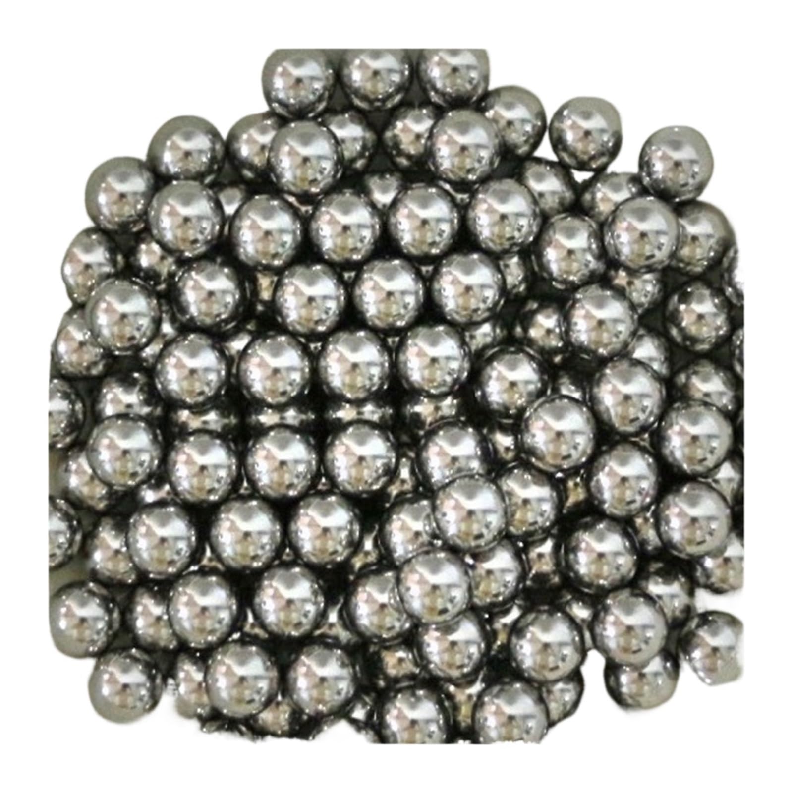Bola de acero inoxidable 316 de 6 mm, 6,35 mm (1/4") y 7 mm G100 for rodamientos, válvulas, topes, pulverizadores y joyas corporales.(1000pcs,6.35mm)